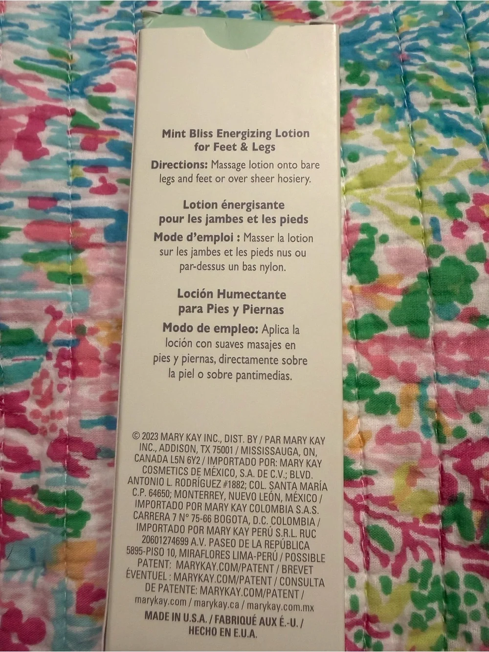 Mary Kay Mint Bliss Energizing Lotion for Feet & Legs Bundle